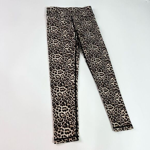 Zyia Active Leggings Women's 6-8 High Rise Waisted Scrunchy Butt Animal Print - Picture 1 of 10